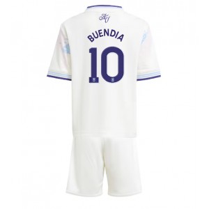 Aston Villa Emiliano Buendia #10 Jalkapallovaatteet Lasten Kolmas peliasu 2025-26 Lyhythihainen (+ Lyhyet housut)